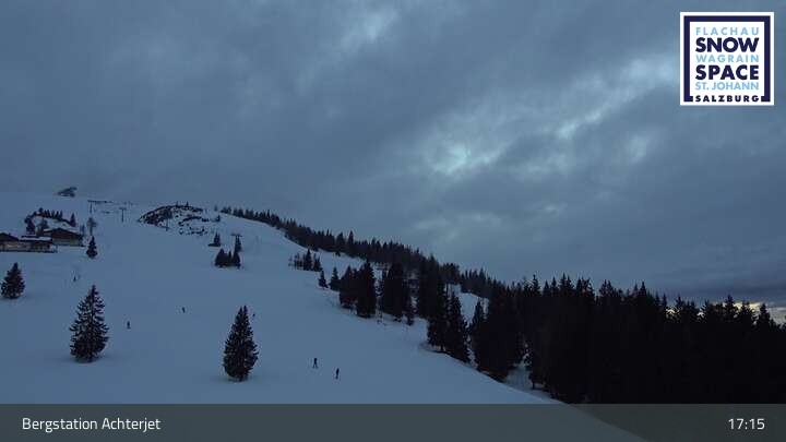 Archiv Foto Webcam Flachau: Achterjet Bergstation