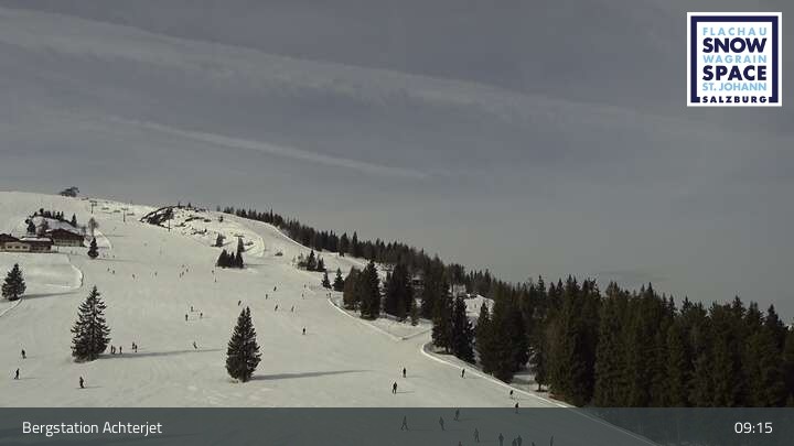 Archiv Foto Webcam Flachau: Achterjet Bergstation