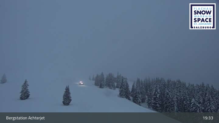 Archiv Foto Webcam Flachau: Achterjet Bergstation