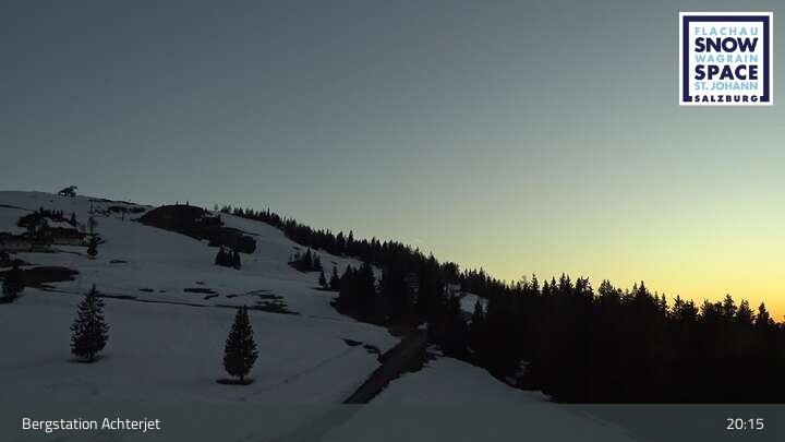 Archiv Foto Webcam Flachau: Achterjet Bergstation