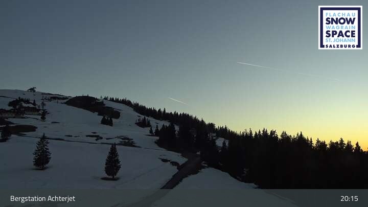 Archiv Foto Webcam Flachau: Achterjet Bergstation
