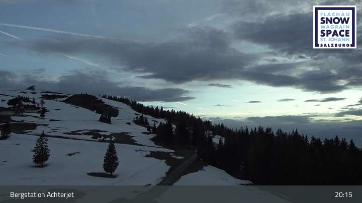 Archiv Foto Webcam Flachau: Achterjet Bergstation
