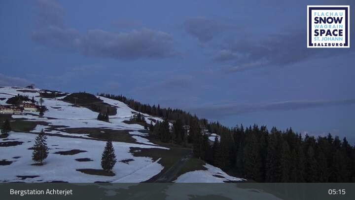 Archiv Foto Webcam Flachau: Achterjet Bergstation