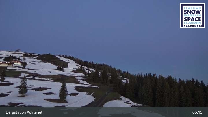Archiv Foto Webcam Flachau: Achterjet Bergstation