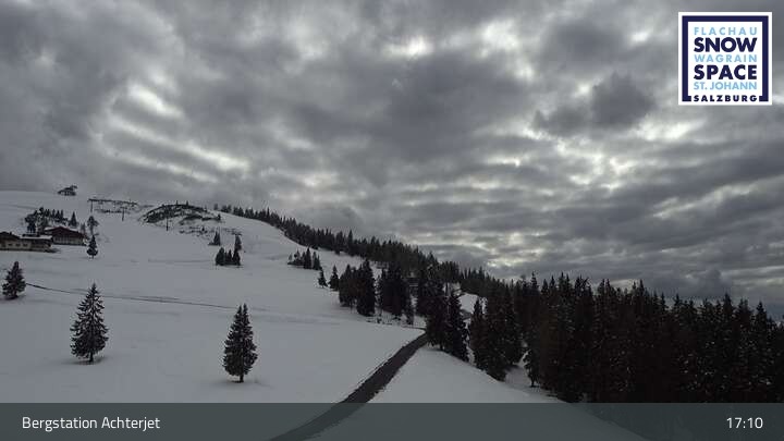 Archiv Foto Webcam Flachau: Achterjet Bergstation