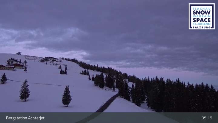 Archiv Foto Webcam Flachau: Achterjet Bergstation