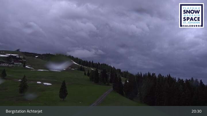 Archiv Foto Webcam Flachau: Achterjet Bergstation