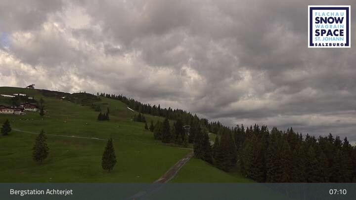 Archiv Foto Webcam Flachau: Achterjet Bergstation