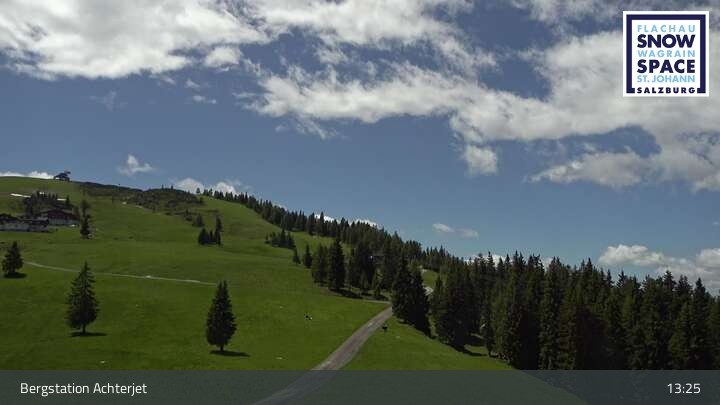 Archiv Foto Webcam Flachau: Achterjet Bergstation