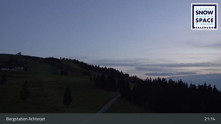 Archiv Foto Webcam Flachau: Achterjet Bergstation
