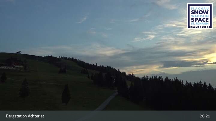Archiv Foto Webcam Flachau: Achterjet Bergstation