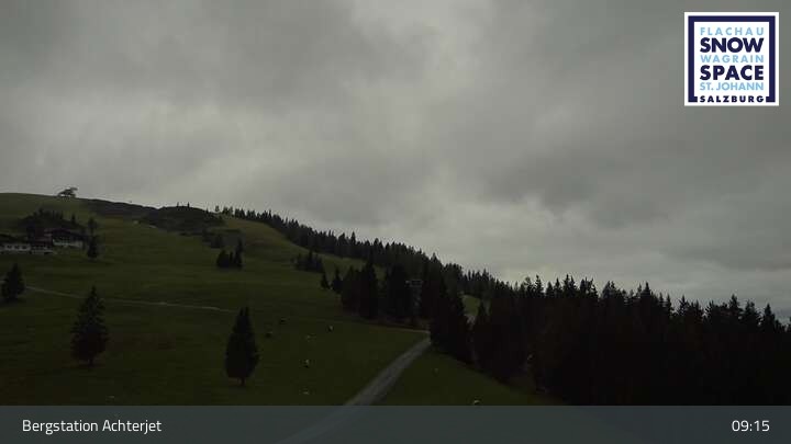 Archiv Foto Webcam Flachau: Achterjet Bergstation