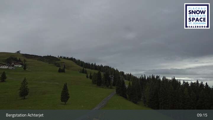 Archiv Foto Webcam Flachau: Achterjet Bergstation