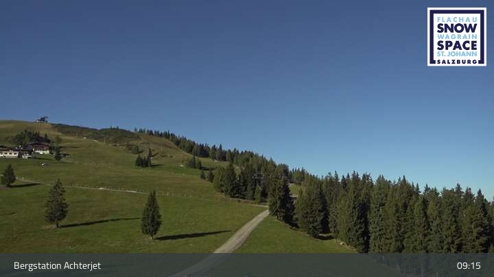 Archiv Foto Webcam Flachau: Achterjet Bergstation