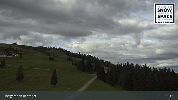 Archiv Foto Webcam Flachau: Achterjet Bergstation
