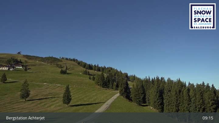 Archiv Foto Webcam Flachau: Achterjet Bergstation