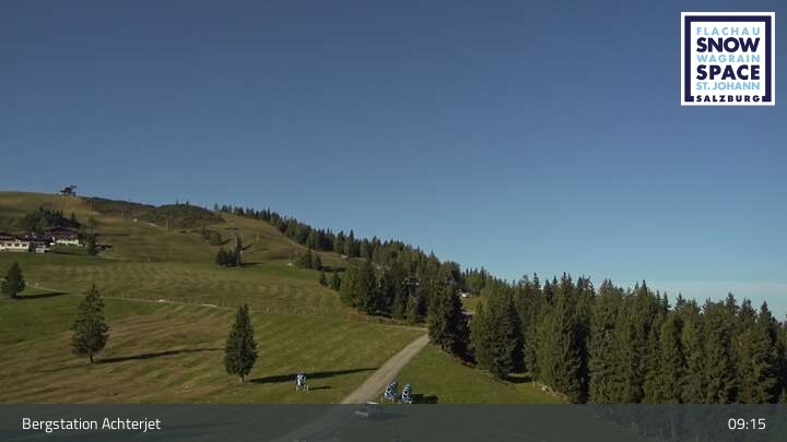 Archiv Foto Webcam Flachau: Achterjet Bergstation