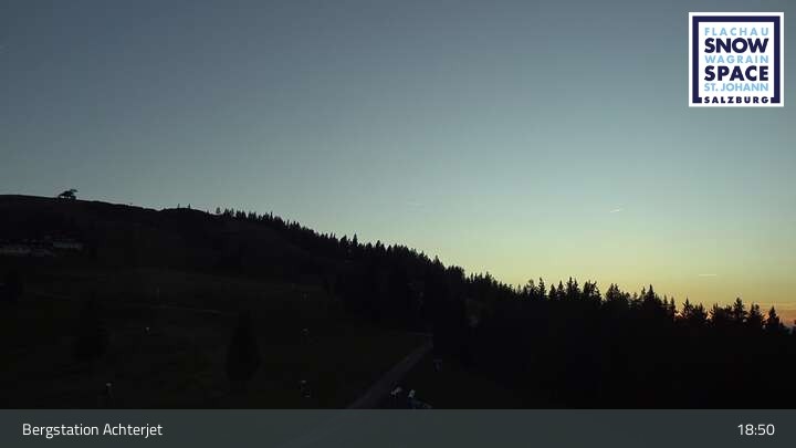 Archiv Foto Webcam Flachau: Achterjet Bergstation