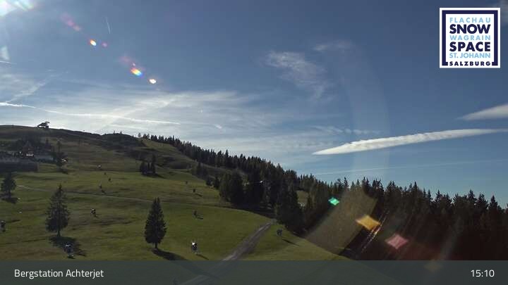 Archiv Foto Webcam Flachau: Achterjet Bergstation