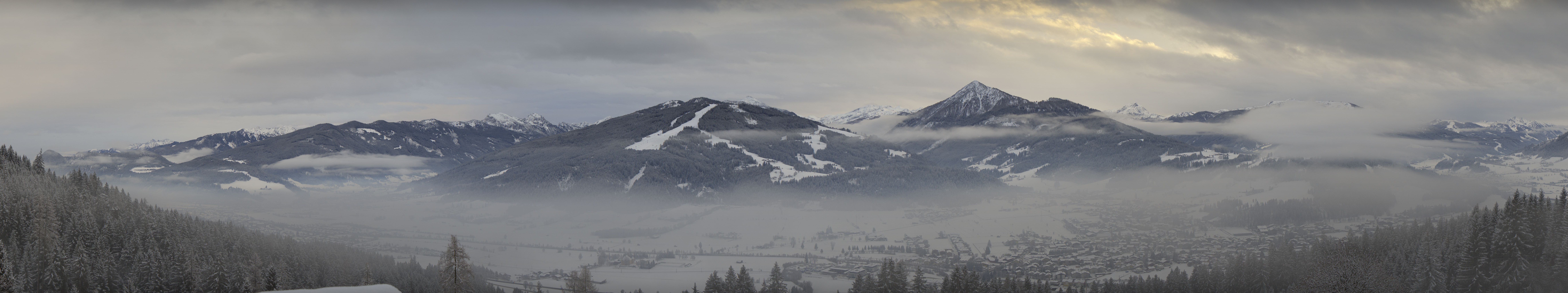 Archiv Foto Webcam Berggasthof Habersattgut: Panoramablick Altenmarkt