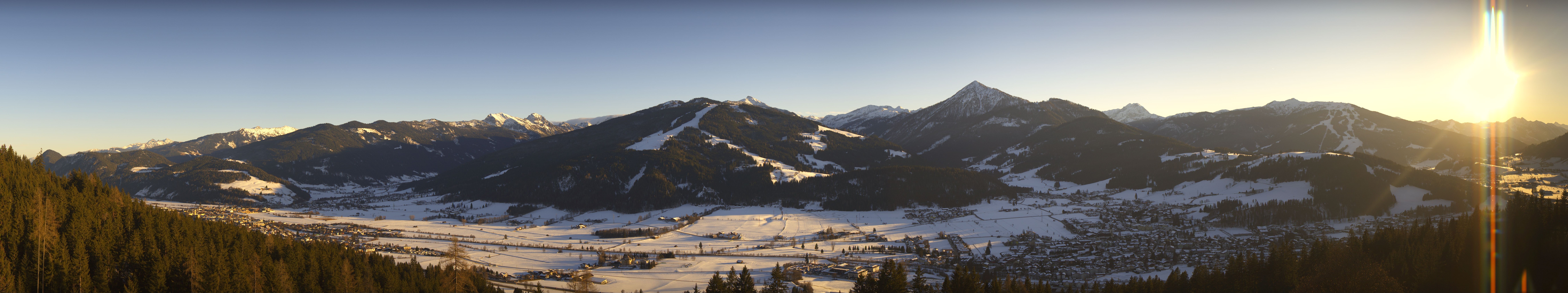 Archiv Foto Webcam Berggasthof Habersattgut: Panoramablick Altenmarkt