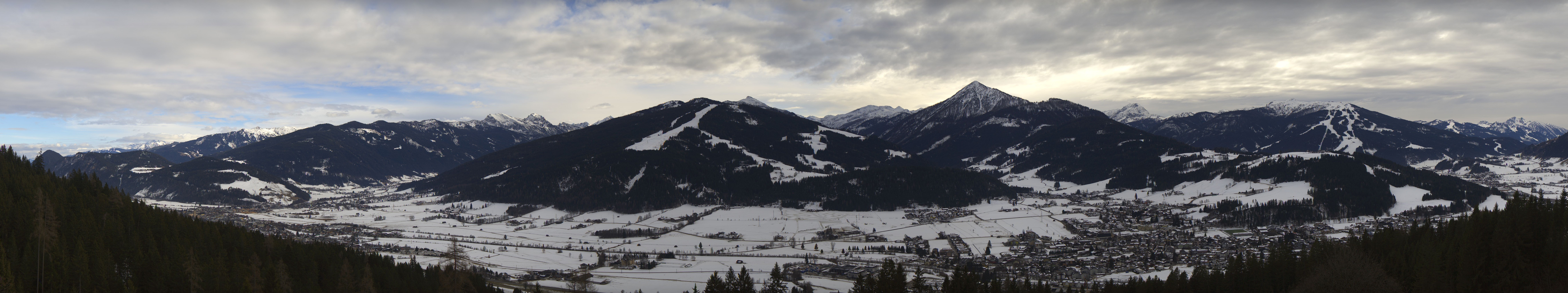 Archived image Webcam Enjoy the view from the 'Berggasthof Habersattgut' into the Enns valley