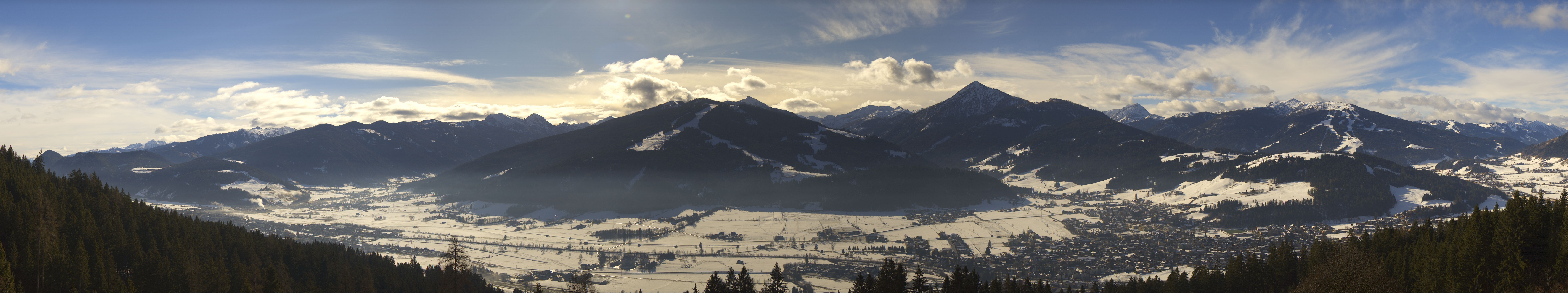 Archiv Foto Webcam Berggasthof Habersattgut: Panoramablick Altenmarkt