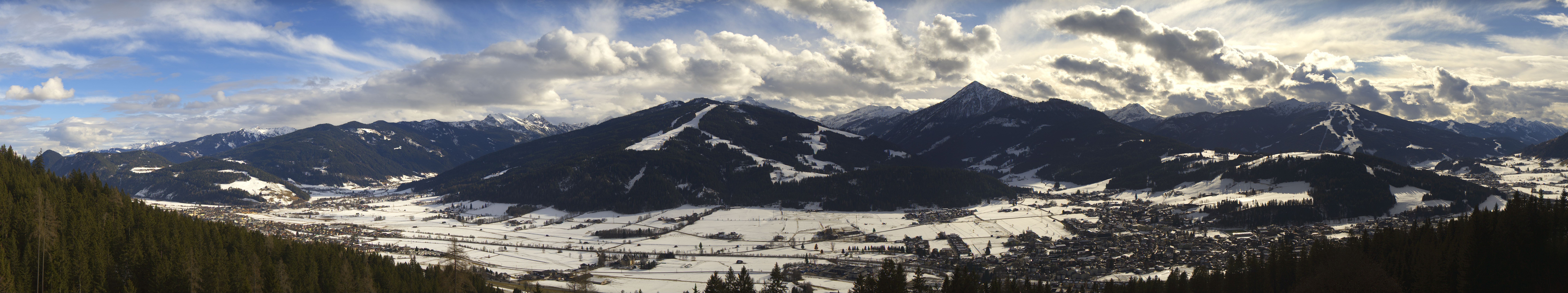Archiv Foto Webcam Berggasthof Habersattgut: Panoramablick Altenmarkt