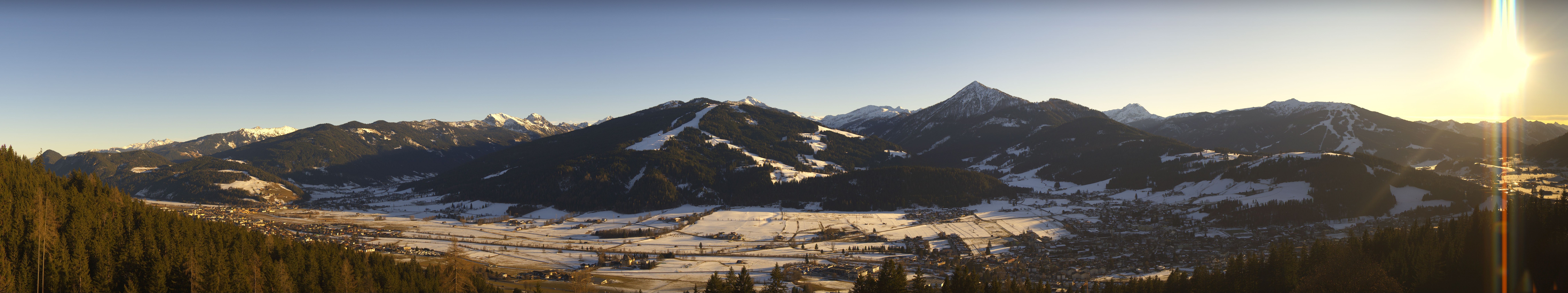 Archiv Foto Webcam Berggasthof Habersattgut: Panoramablick Altenmarkt