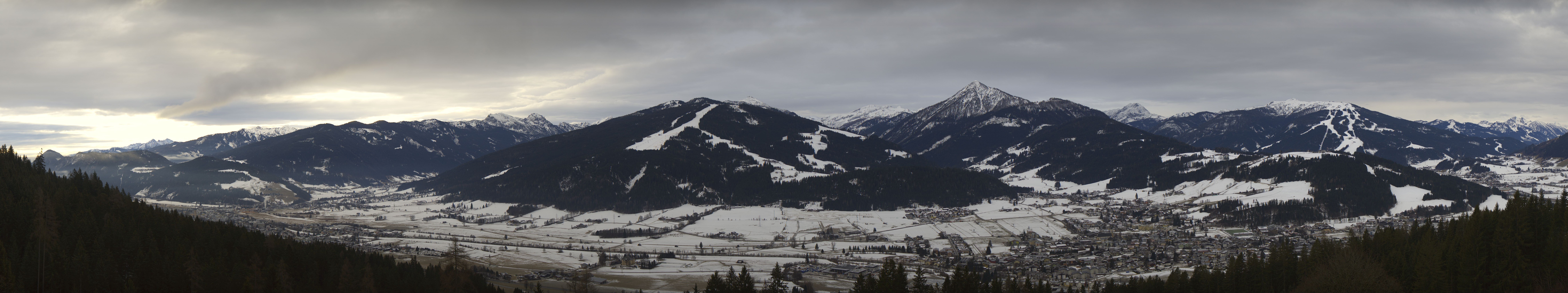 Archived image Webcam Enjoy the view from the 'Berggasthof Habersattgut' into the Enns valley