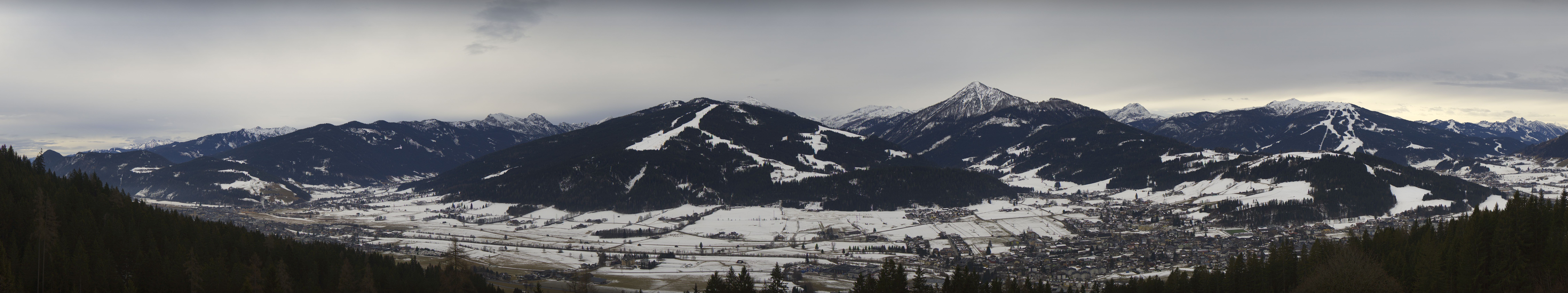 Archived image Webcam Enjoy the view from the 'Berggasthof Habersattgut' into the Enns valley