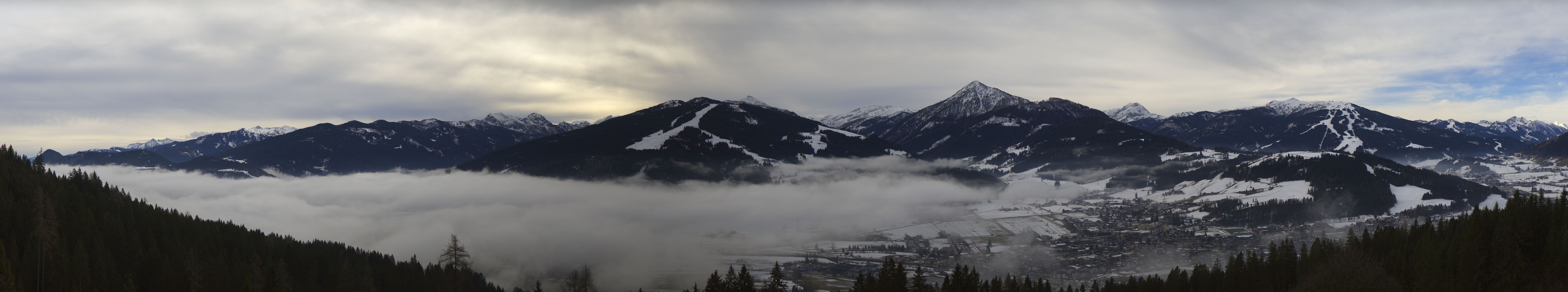 Archiv Foto Webcam Berggasthof Habersattgut: Panoramablick Altenmarkt