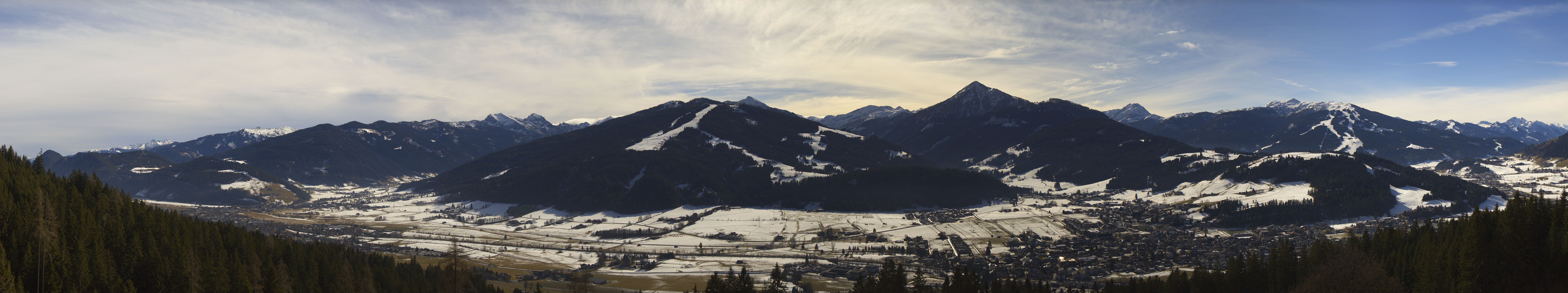 Archiv Foto Webcam Berggasthof Habersattgut: Panoramablick Altenmarkt