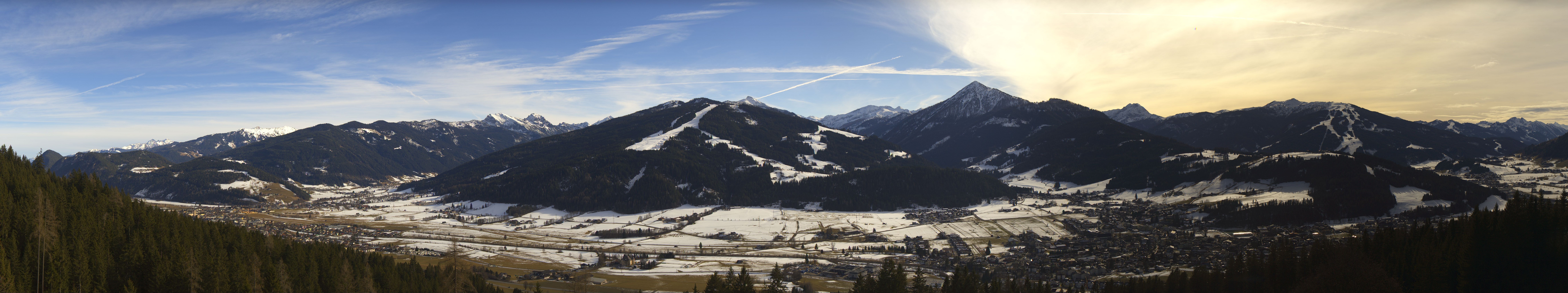 Archiv Foto Webcam Berggasthof Habersattgut: Panoramablick Altenmarkt