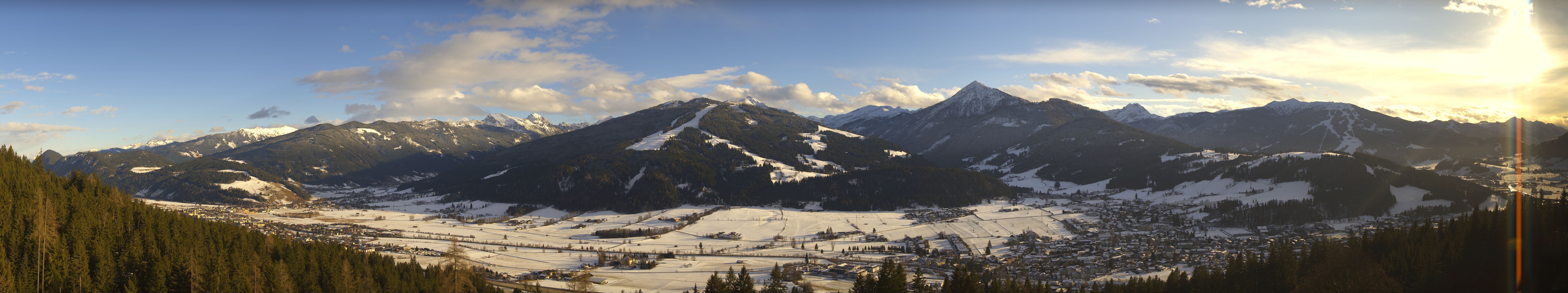 Archiv Foto Webcam Berggasthof Habersattgut: Panoramablick Altenmarkt