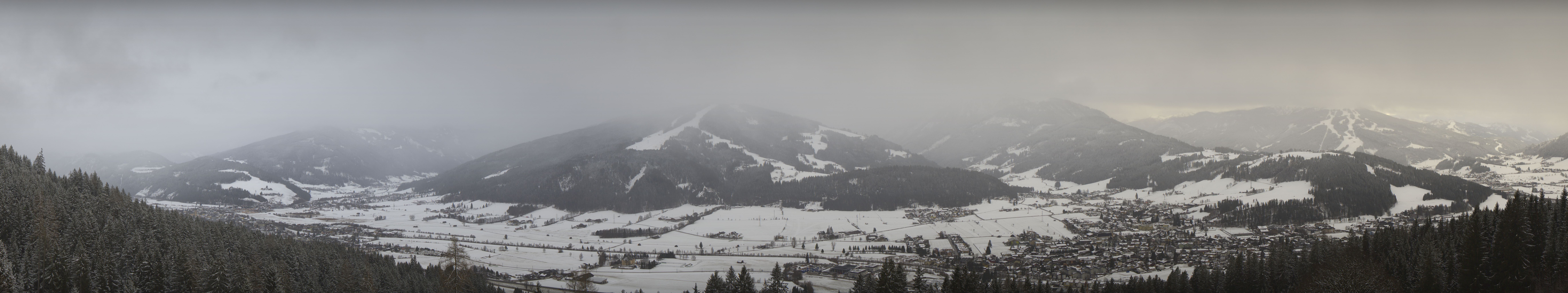 Archiv Foto Webcam Berggasthof Habersattgut: Panoramablick Altenmarkt