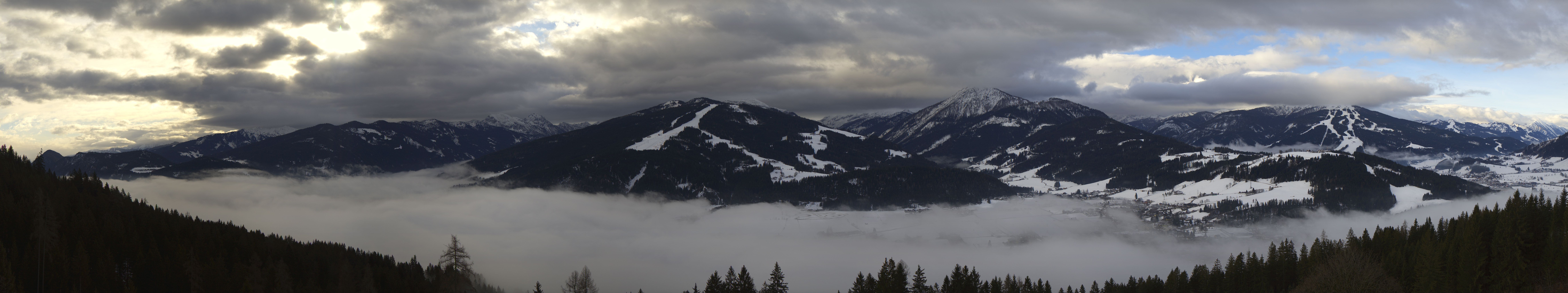Archiv Foto Webcam Berggasthof Habersattgut: Panoramablick Altenmarkt
