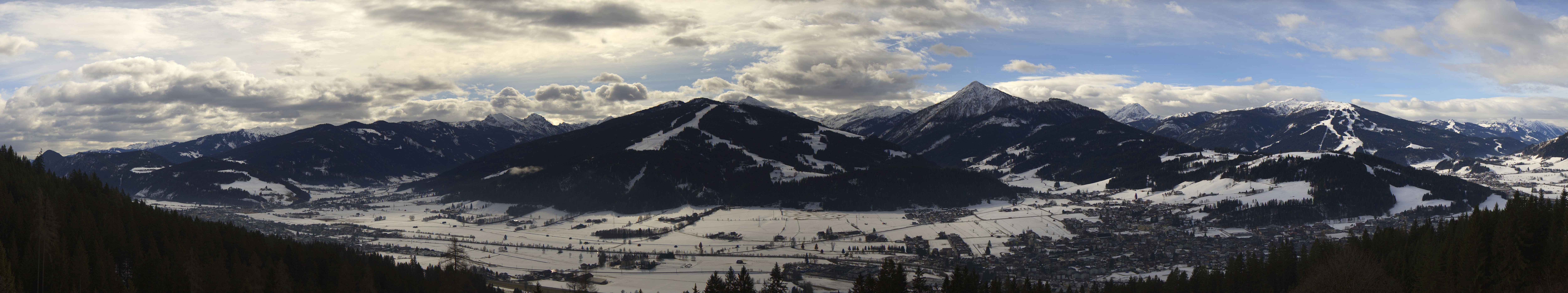 Archiv Foto Webcam Berggasthof Habersattgut: Panoramablick Altenmarkt