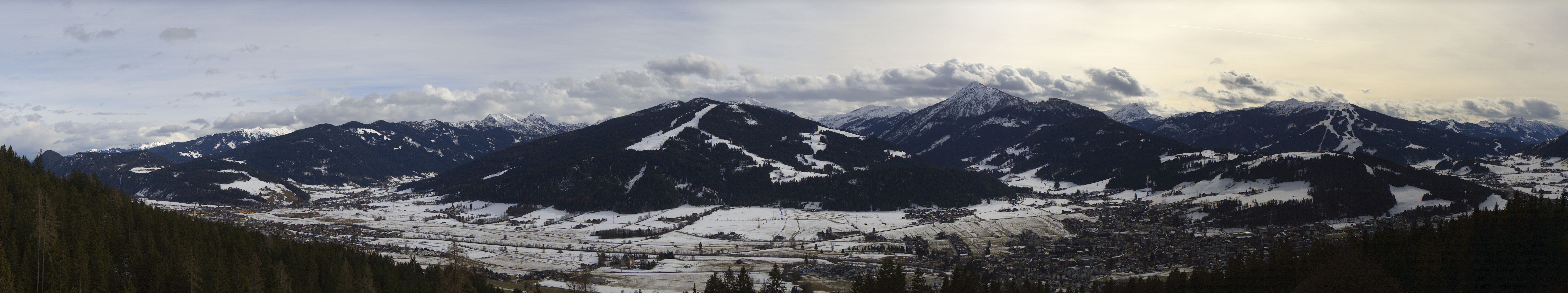 Archiv Foto Webcam Berggasthof Habersattgut: Panoramablick Altenmarkt