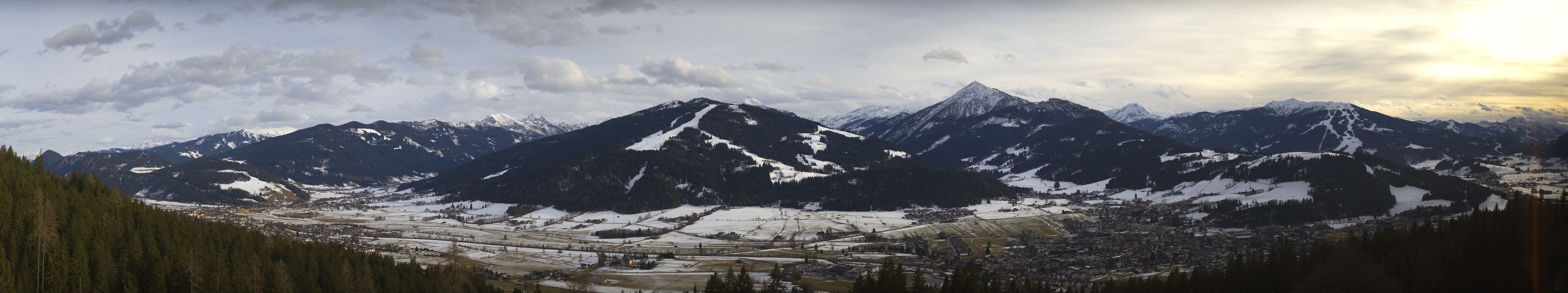 Archiv Foto Webcam Berggasthof Habersattgut: Panoramablick Altenmarkt