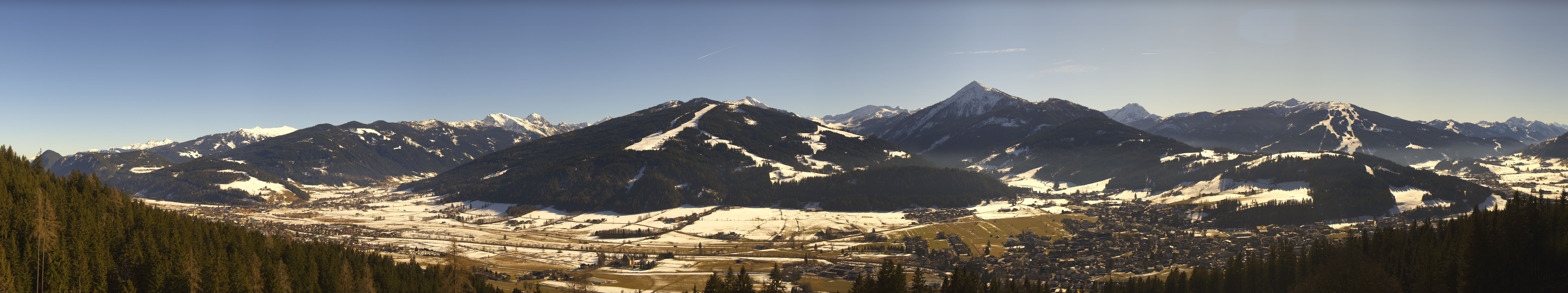 Archiv Foto Webcam Berggasthof Habersattgut: Panoramablick Altenmarkt