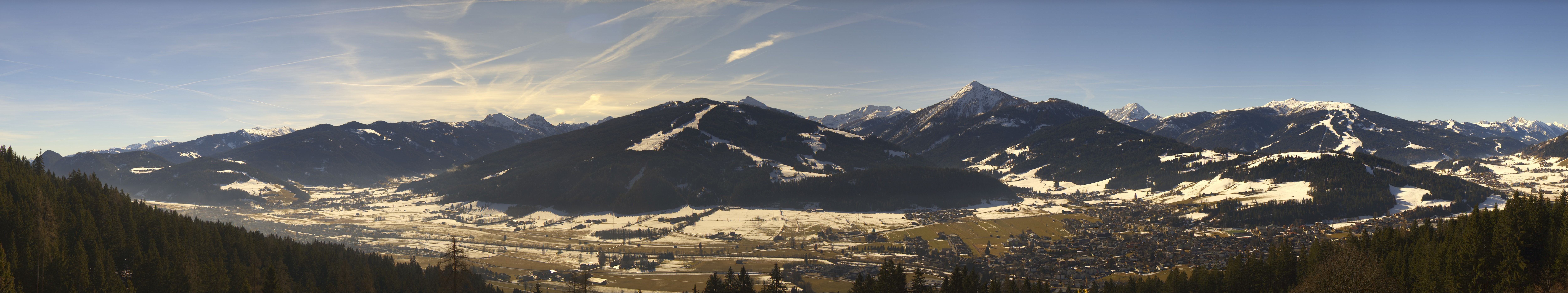 Archiv Foto Webcam Berggasthof Habersattgut: Panoramablick Altenmarkt