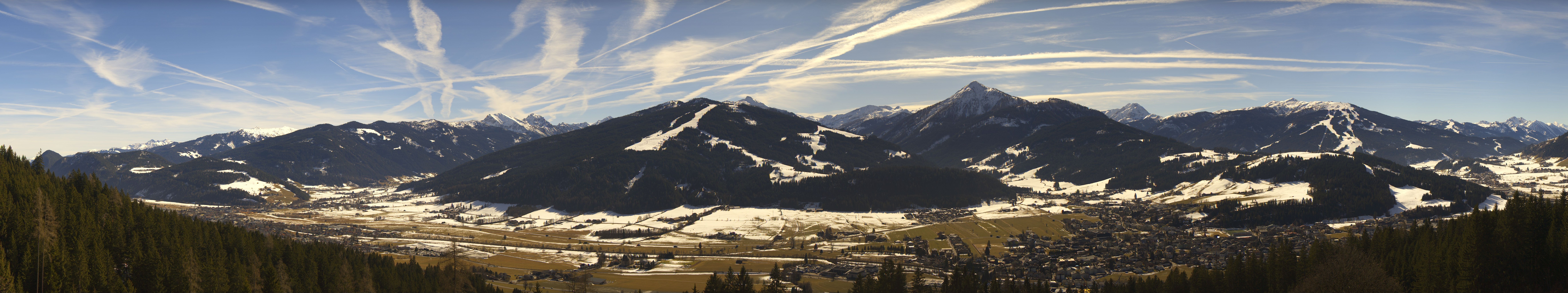 Archiv Foto Webcam Berggasthof Habersattgut: Panoramablick Altenmarkt