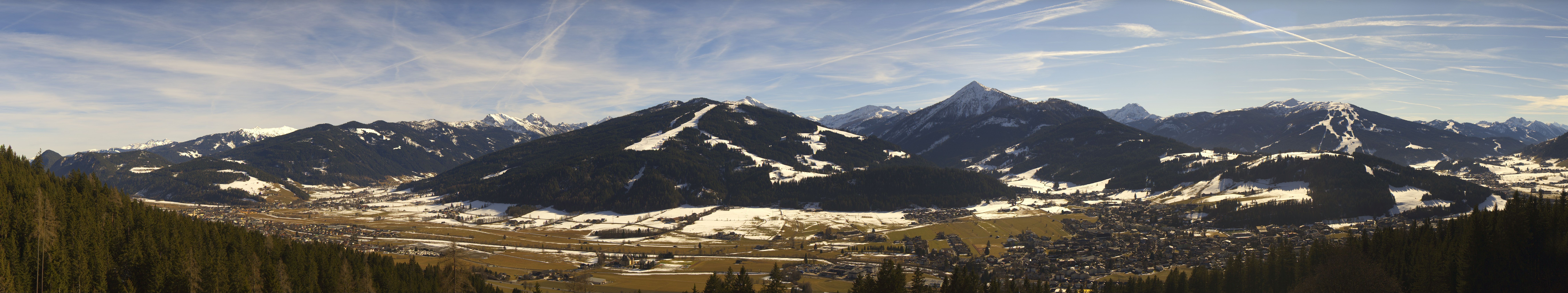 Archiv Foto Webcam Berggasthof Habersattgut: Panoramablick Altenmarkt