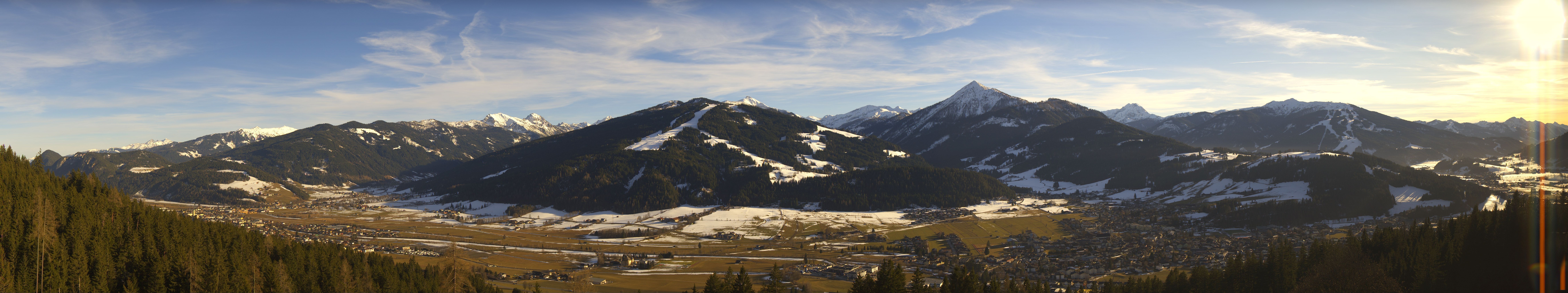 Archived image Webcam Enjoy the view from the 'Berggasthof Habersattgut' into the Enns valley