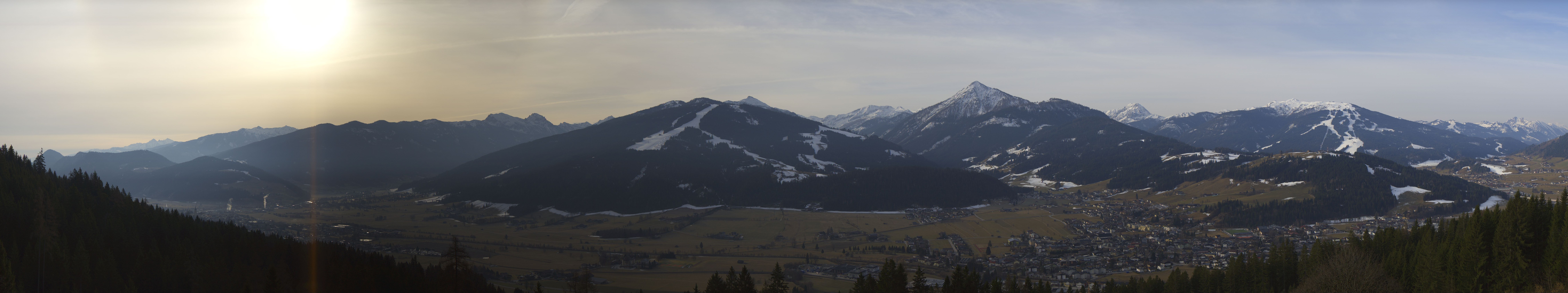 Archiv Foto Webcam Berggasthof Habersattgut: Panoramablick Altenmarkt