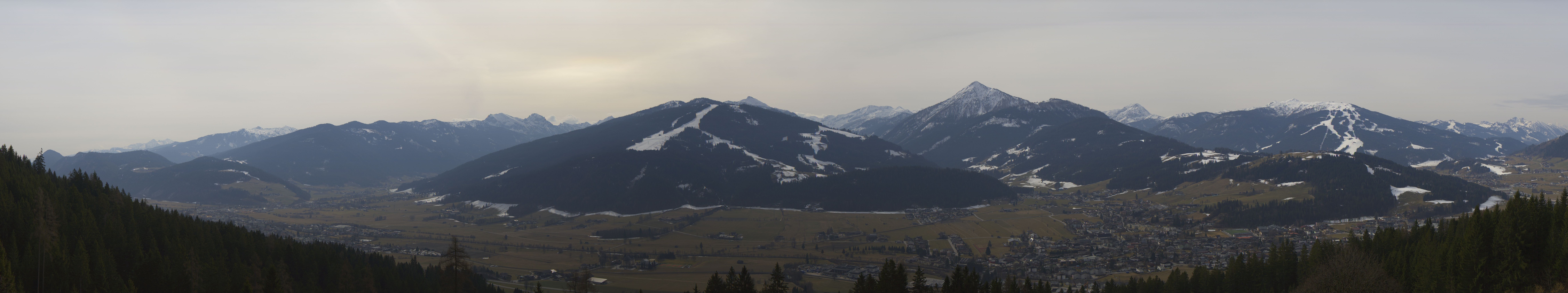 Archiv Foto Webcam Berggasthof Habersattgut: Panoramablick Altenmarkt