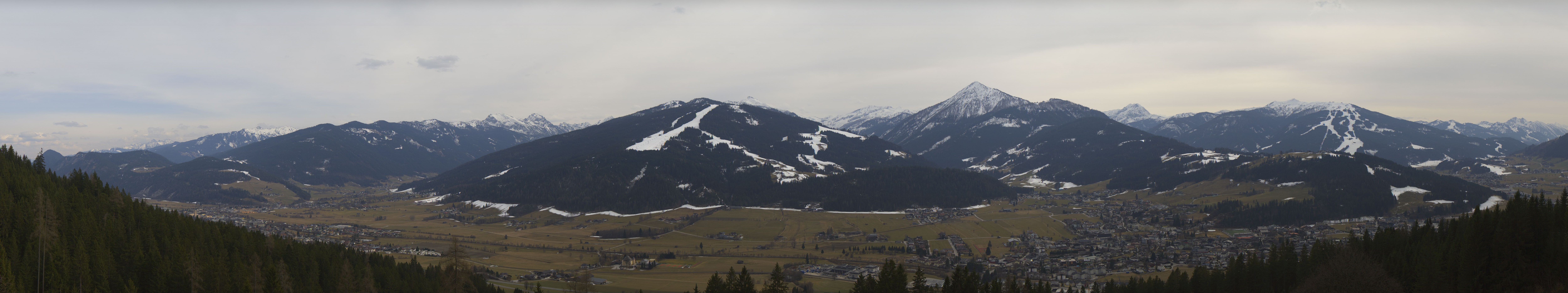 Archiv Foto Webcam Berggasthof Habersattgut: Panoramablick Altenmarkt