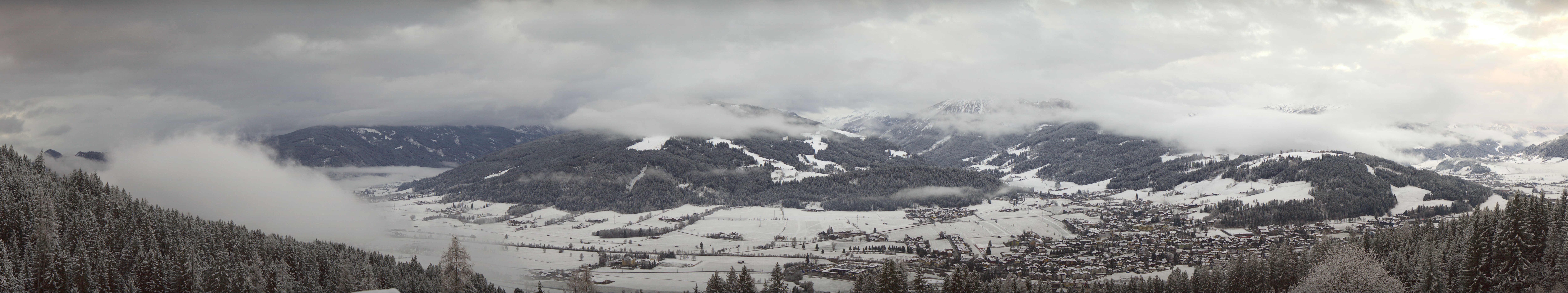 Archiv Foto Webcam Berggasthof Habersattgut: Panoramablick Altenmarkt