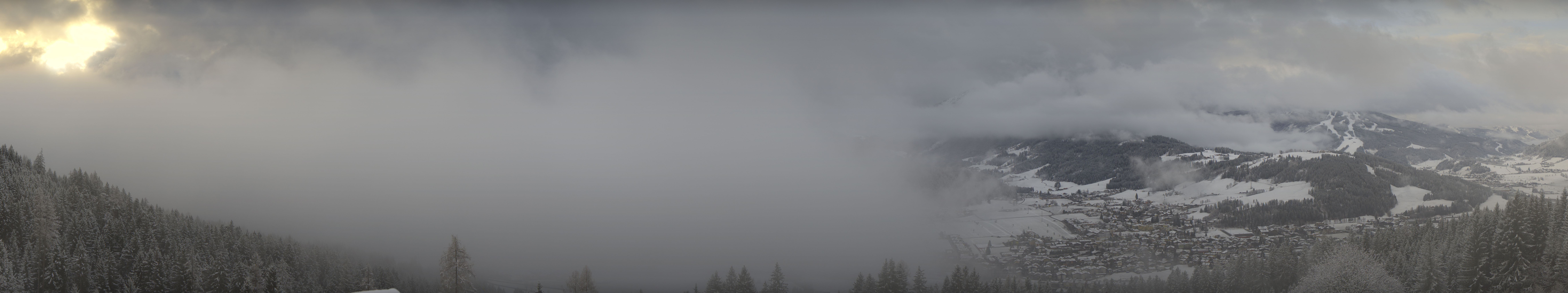 Archiv Foto Webcam Berggasthof Habersattgut: Panoramablick Altenmarkt